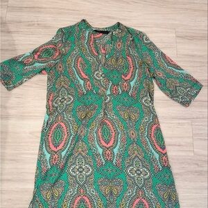 Zara Multicolor Paisley Dress
